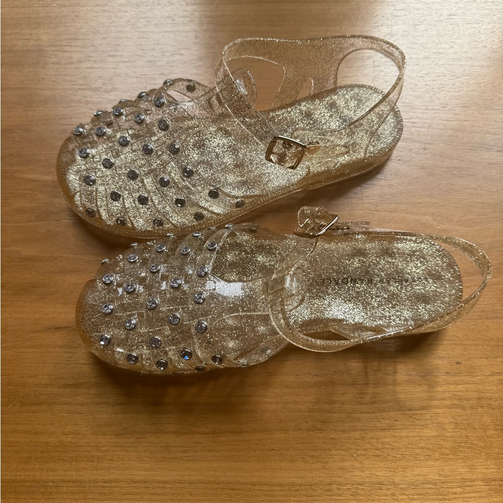 Sparkly Gold Sandals